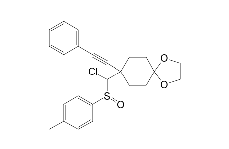 8-[Chloro-(p-tolylsulfinyl)methyl]-8-phenylethynyl-1,4-dioxaspiro[4.5]decane