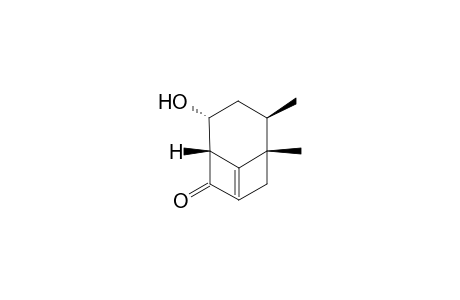 (1S,5S,6R,8R)-8-Hydroxy-5,6-dimethyl-9-methylenebicyclo[3.3.1]nonan-2-one