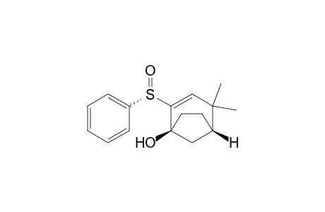 [1RS,5RS,S(s),R(s)]-4,4-dimethyl-2-(phenylsulfinyl)bicyclo[3.2.1]oct-2-en-1-ol