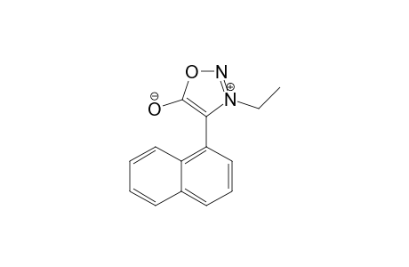 3-Ethyl-4-(1-naphthalenyl)-5-oxadiazol-3-iumolate