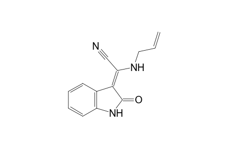 (E)-2-(Allylamino)-2-(2-oxoindolin-3-ylidene)acetonitrile