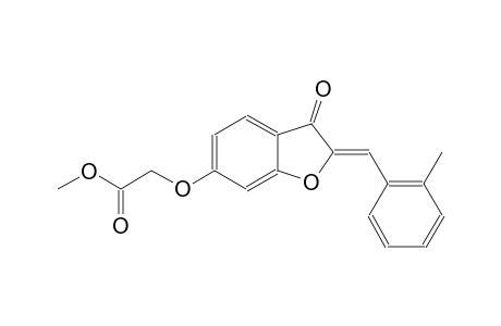 acetic acid, [[(2Z)-2,3-dihydro-2-[(2-methylphenyl)methylene]-3-oxobenzofuranyl]oxy]-, methyl ester