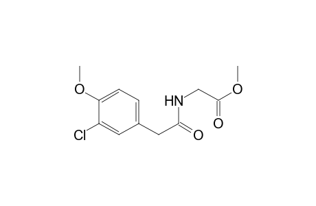 (3-chloro-4-methoxy)phenyl N-(methoxycarbonylmethyl)carbamoyl methane