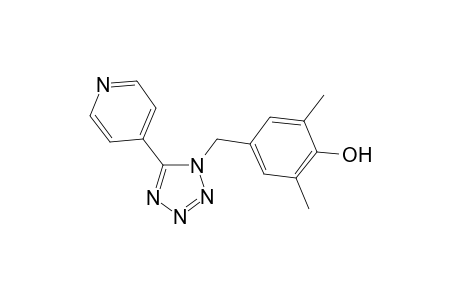 2,6-Dimethyl-4-[(5-pyridin-4-yl-1,2,3,4-tetrazol-1-yl)methyl]phenol