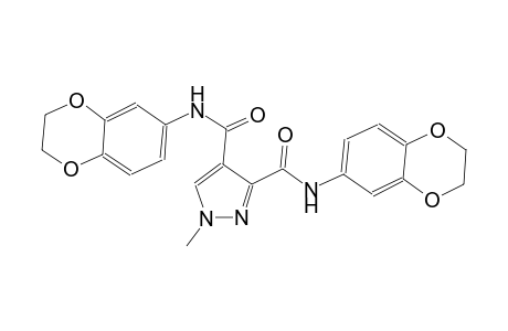 1H-pyrazole-3,4-dicarboxamide, N~3~,N~4~-bis(2,3-dihydro-1,4-benzodioxin-6-yl)-1-methyl-