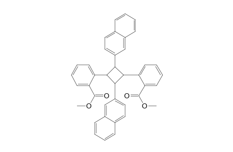 Benzoic acid, 2,2'-(2,4-di-2-naphthalenyl-1,3-cyclobutanediyl)bis-, dimethyl ester, (1.alpha.,2.beta.,3.alpha.,4.beta.)-