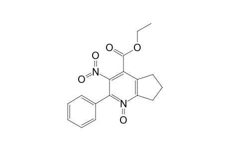 6,7-DIHYDRO-4-(ETHOXYCARBONYL)-3-NITRO-2-PHENYL-5H-CYCLOPENTA-[B]-PYRIDINE-1-OXIDE