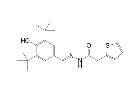 2-thiopheneacetic acid, 2-[(E)-[3,5-bis(1,1-dimethylethyl)-4-hydroxyphenyl]methylidene]hydrazide
