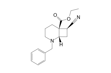 (1S,6S,7S)-2-Benzyl-7-cyano-2-aza-bicyclo[4.2.0]octane-6-carboxylic acid ethyl ester