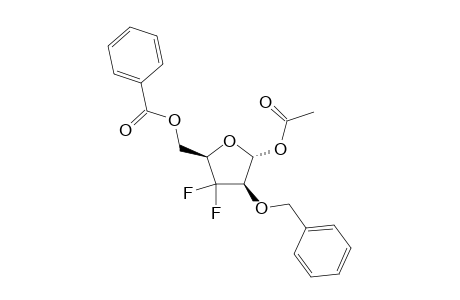 1-O-ACETYL-2-O-BENZYL-5-O-BENZOYL-3-DEOXY-3,3-DIFLUORO-D-ARABINOFURANOSE
