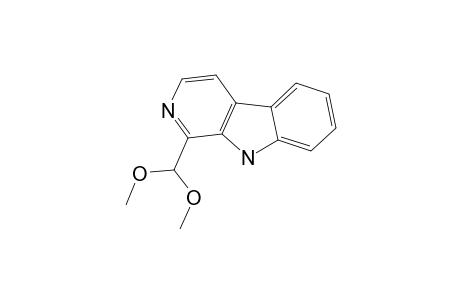 3-(1,1-DIMETHOXYL-METHYL)-BETA-CARBOLINE