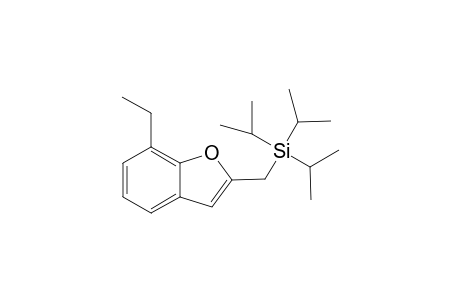 2-(Triisopropylsilylmethyl)-7-ethylbenzofuran