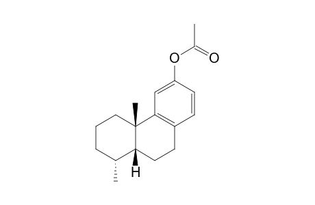 3-Phenanthrenol, 4b,5,6,7,8,8a,9,10-octahydro-4b,8-dimethyl-, acetate, [4bS-(4b.alpha.,8.alpha.,8a.beta.)]-