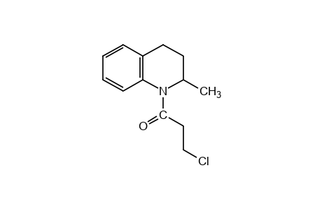 1-(3-chloropropionyl)-2-methyl-1,2,3,4-tetrahydroquinoline