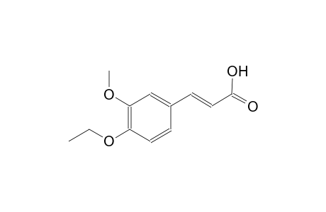 (2E)-3-(4-ethoxy-3-methoxyphenyl)-2-propenoic acid