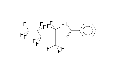 6-PHENYL-1,1,1,2,2,3,3-HEPTAFLUORO-4,4-BIS(TRIFLUOROMETHYL)-6-IODOHEX-5-ENE