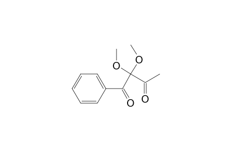 2,2-Dimethoxy-1-phenyl-1,3-butanedione