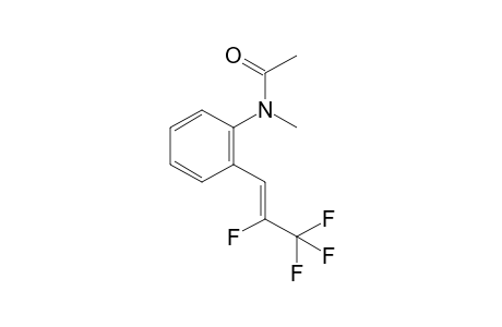 (Z)-N-methyl-N-(2-(2,3,3,3-tetrafluoroprop-1-en-1-yl)phenyl)acetamide