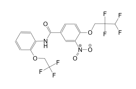 benzamide, 3-nitro-4-(2,2,3,3-tetrafluoropropoxy)-N-[2-(2,2,2-trifluoroethoxy)phenyl]-