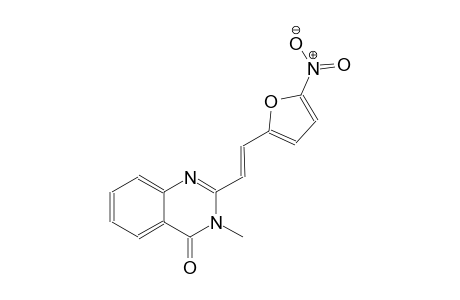 3-methyl-2-[(E)-2-(5-nitro-2-furyl)ethenyl]-4(3H)-quinazolinone