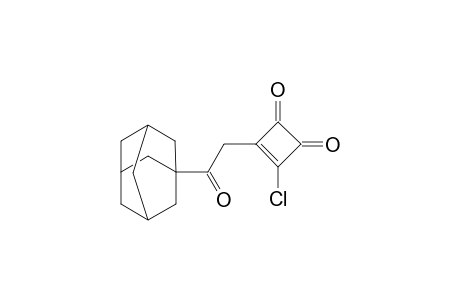 4-[(Adamant-1-yl)carbonylmethyl]-3-chlorocyclobut-3-en-1,2-dione