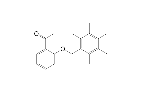 2'-[(2,3,4,5,6-pentamethylbenzyl)oxy]acetophenone