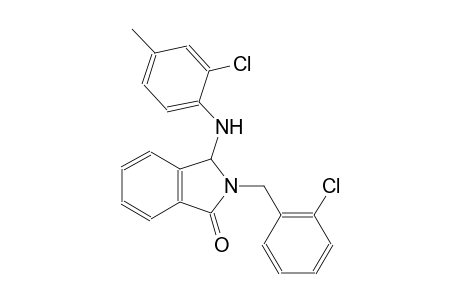 1H-isoindol-1-one, 3-[(2-chloro-4-methylphenyl)amino]-2-[(2-chlorophenyl)methyl]-2,3-dihydro-