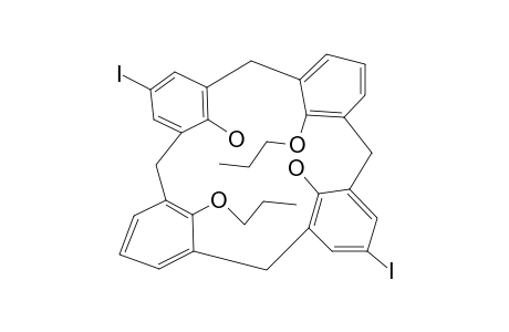 25,27-DIHYDROXY-5,17-DIIODO-26,28-DIPROPOXYCALIX-[4]-ARENE