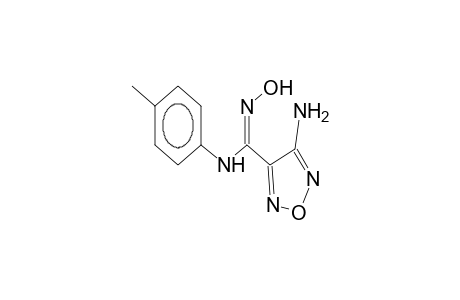 3-[(E)-para-tolylamino(hydroxyimino)methyl]-4-aminofurazane