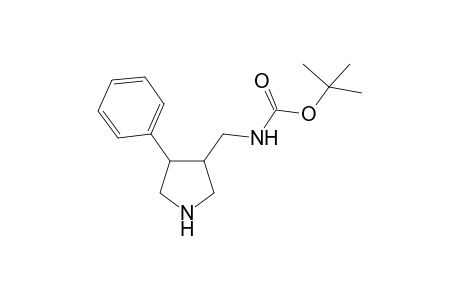 1,1-Dimethylethyl trans-[4-phenyl)-3-pyrrolidinyl)methyl]carbamate