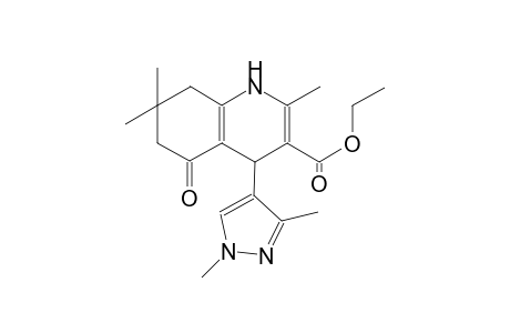 ethyl 4-(1,3-dimethyl-1H-pyrazol-4-yl)-2,7,7-trimethyl-5-oxo-1,4,5,6,7,8-hexahydro-3-quinolinecarboxylate