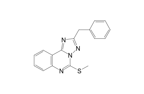 2-Benzyl-5-(methylthio)-[1,2,4]triazolo[1,5-c]quinazoline