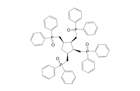 (1R*,2R*,3S*,4S*)-1,2,3,4-TETRAKIS-((DIPHENYLPHOSPHINOYL)-METHYL)-CYCLOPENTANE