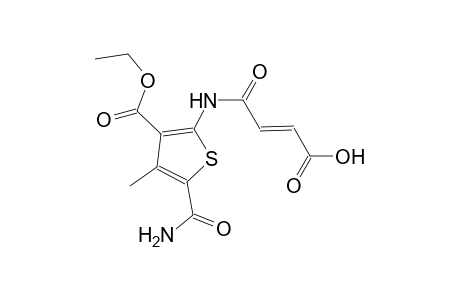 (2E)-4-{[5-(aminocarbonyl)-3-(ethoxycarbonyl)-4-methyl-2-thienyl]amino}-4-oxo-2-butenoic acid