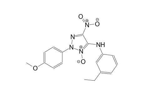 N-(3-ethylphenyl)-2-(4-methoxyphenyl)-5-nitro-2H-1,2,3-triazol-4-amine3-oxide