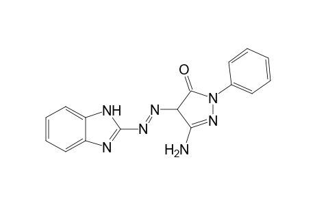 4-[(1H-Benzo[d] imidazol-2-yl) diazenyl]-3-amino-1-phenyl-1H-pyrazol-5(4H)-one