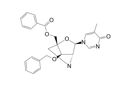 (1R,3R,4R,7R)-1-(BENZOYLOXYMETHYL)-7-BENZYLOXY-3-(THYMIN-1-YL)-2-OXA-5-AZABICYCLO-[2.2.1]-HEPTANE