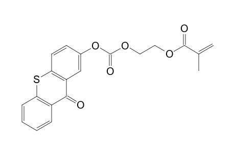 2-Propenoic acid, 2-methyl-, 2-[[[(9-oxo-9H-thioxanthen-2-yl)oxy]carbonyl]oxy]ethyl ester