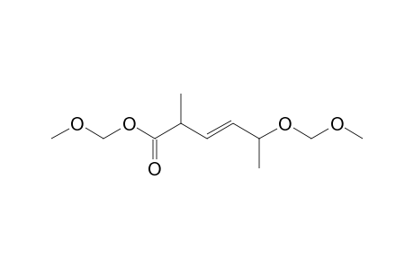 (E)-5-(methoxymethoxy)-2-methyl-3-hexenoic acid methoxymethyl ester