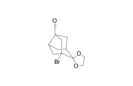 Tricyclo[3.2.1.1(3,6)]nonane, 3-bromo-6-formyl-2,2-ethylenedioxy-