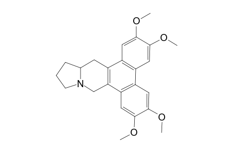 (S)-9,11,12,13,13a,14-hexahydro-2,3,6,7-tetramethoxydibenzo(f,H)pyrrolo(1,2-b)isoquinoline