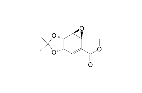 Oxireno[e]-1,3-benzodioxole-5-carboxylic acid, 3a,5a,6a,6b-tetrahydro-2,2-dimethyl-, methyl ester, (3a.alpha.,5a.beta.,6a.beta.,6b.alpha.)-(.+-.)-