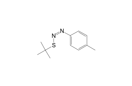 (Z)-4-Methylphenylazo tert-butyl sulfide