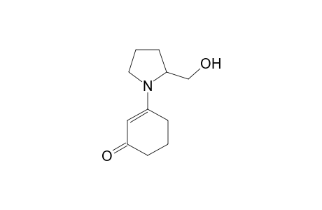 Pyrrolidine, N-(1-cyclohexen-3-one-1-yl)-2-(hydroxymethyl)-