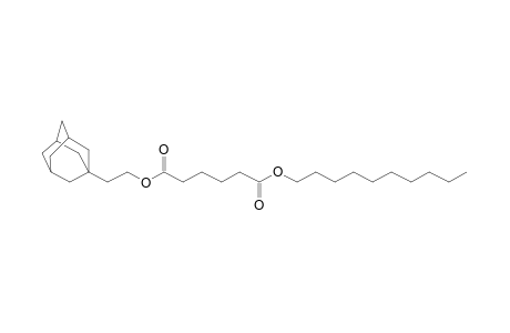 Adipic acid, 2-(1-adamantyl)ethyl decyl ester