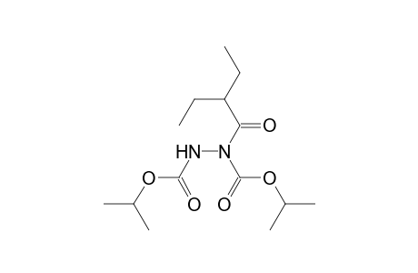 Diisopropyl 1-(2-ethylbutanoyl)hydrazine-1,2-dicarboxylate