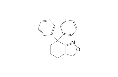 3,3a,4,5,6-Pentahydro-7,7-diphenylcyclohexa[c]isoxazole