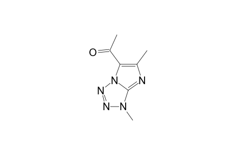 6-Acetyl-3,5-dimethyl-3H-imidazo[1,2-d]tetrazole