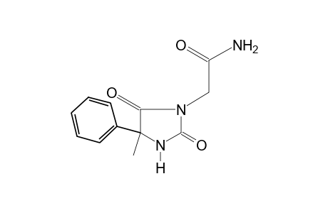 2,5-DIOXO-4-METHYL-4-PHENYL-1-IMIDAZOLIDINEACETAMIDE