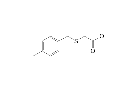 [(4-Methylbenzyl)thio]acetic acid